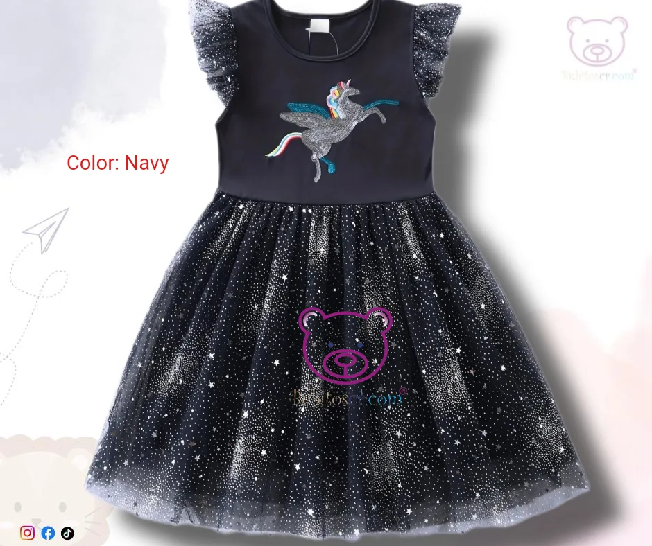 Vestido Unicornio 4T