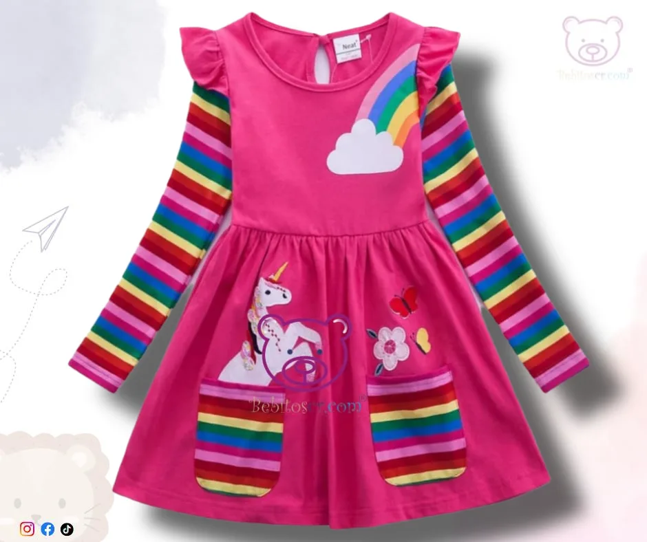 Vestido Unicornio 4T