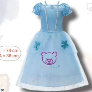 Vestido Cenicienta 3T