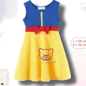 Vestido 3T Blanca Nieves