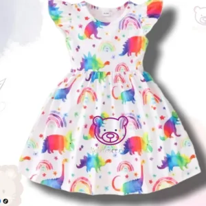 Vestido Dinosaurios 3T