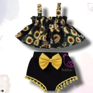 Conjunto Girasoles 12M