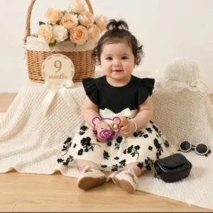 Vestido Flores 9M