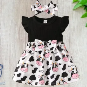 Vestido 3T Vaquita
