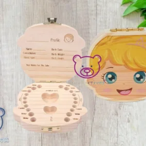 Caja Organizadora de Dientes Niña