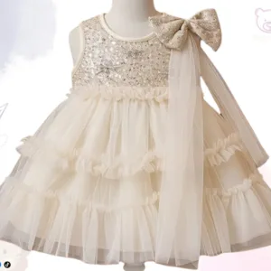 Vestido Formal Beige 3T