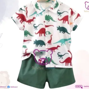 Conjunto Dinos 3T