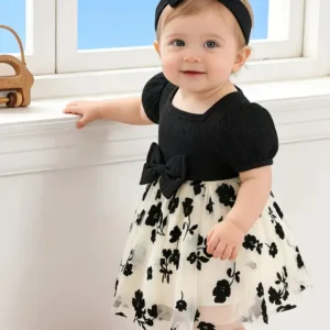 Vestido Flores 6M