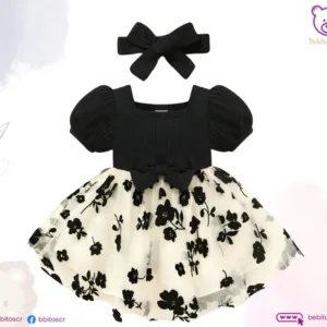 Vestido Flores 12M