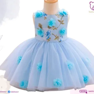 Vestido Flores 18M