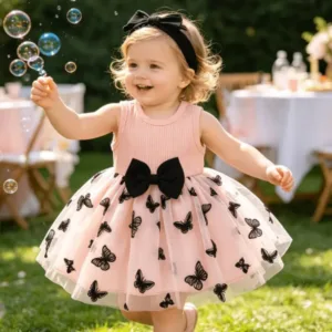 Vestido Mariposas 12M