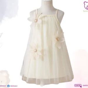 Vestido Crema 5T