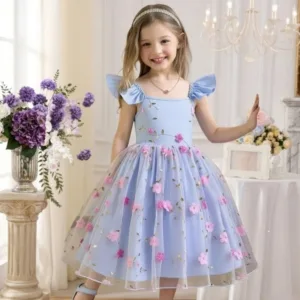 Vestido Flores 7T