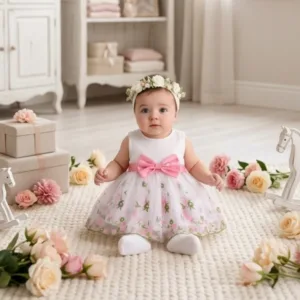 Vestido Flores 3M