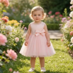 Vestido Rosado 12M