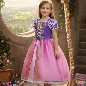 Vestido Rapunzel 8T