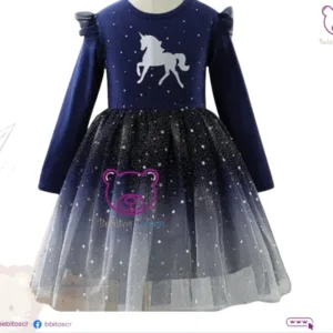 Vestido Unicornio 5T