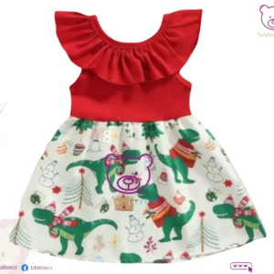 Vestido Navideño Dinos 4T
