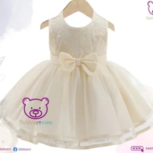 Vestido Crema 3T