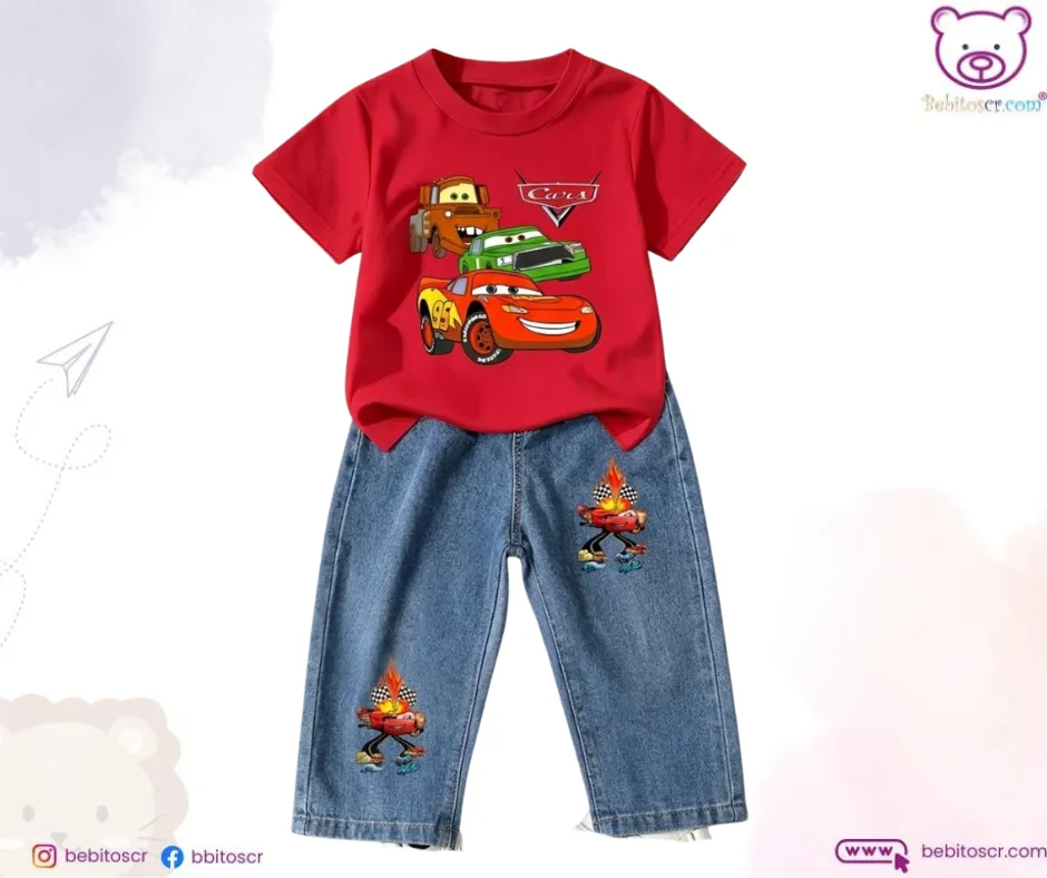 Conjunto Cars 4T